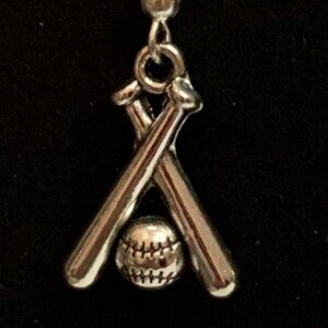 Baseball Earrings, Sports Earring, Gift Idea, Athletic Jewelry, Baseball Jewelry